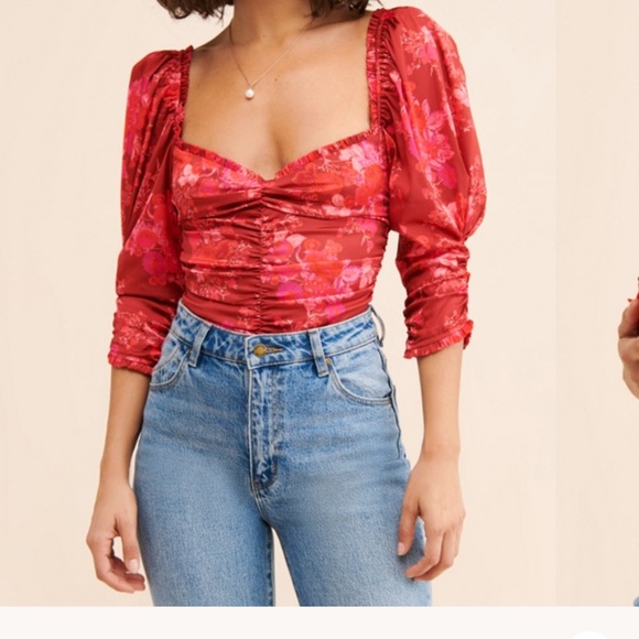 For love ❤️ and lemons 🍋 Monet bodysuit size small - Picture 7 of 10